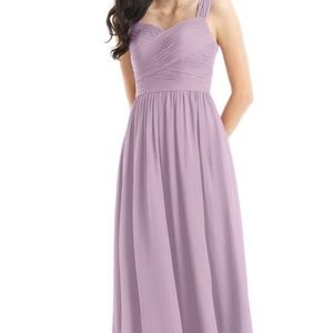 Beautiful Light Purple Bridesmaid A4 Dress